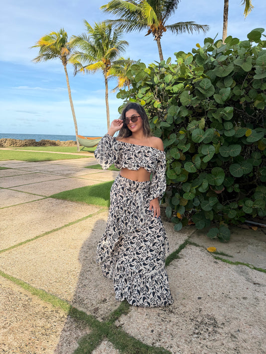 Marbella Boho Maxi Set