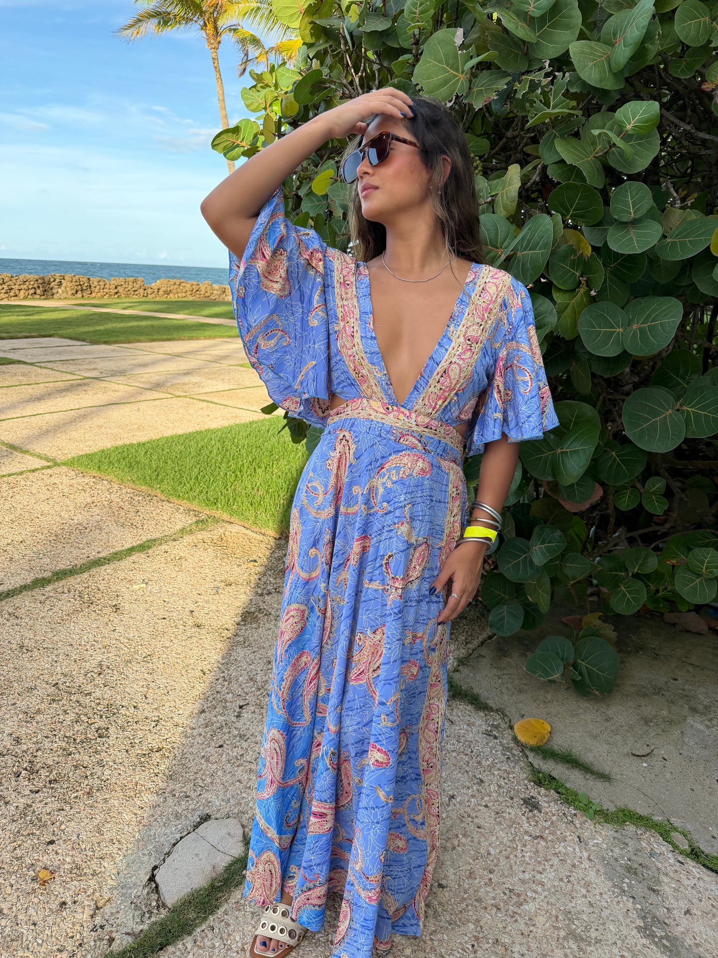 Boho Glam Sky Dress