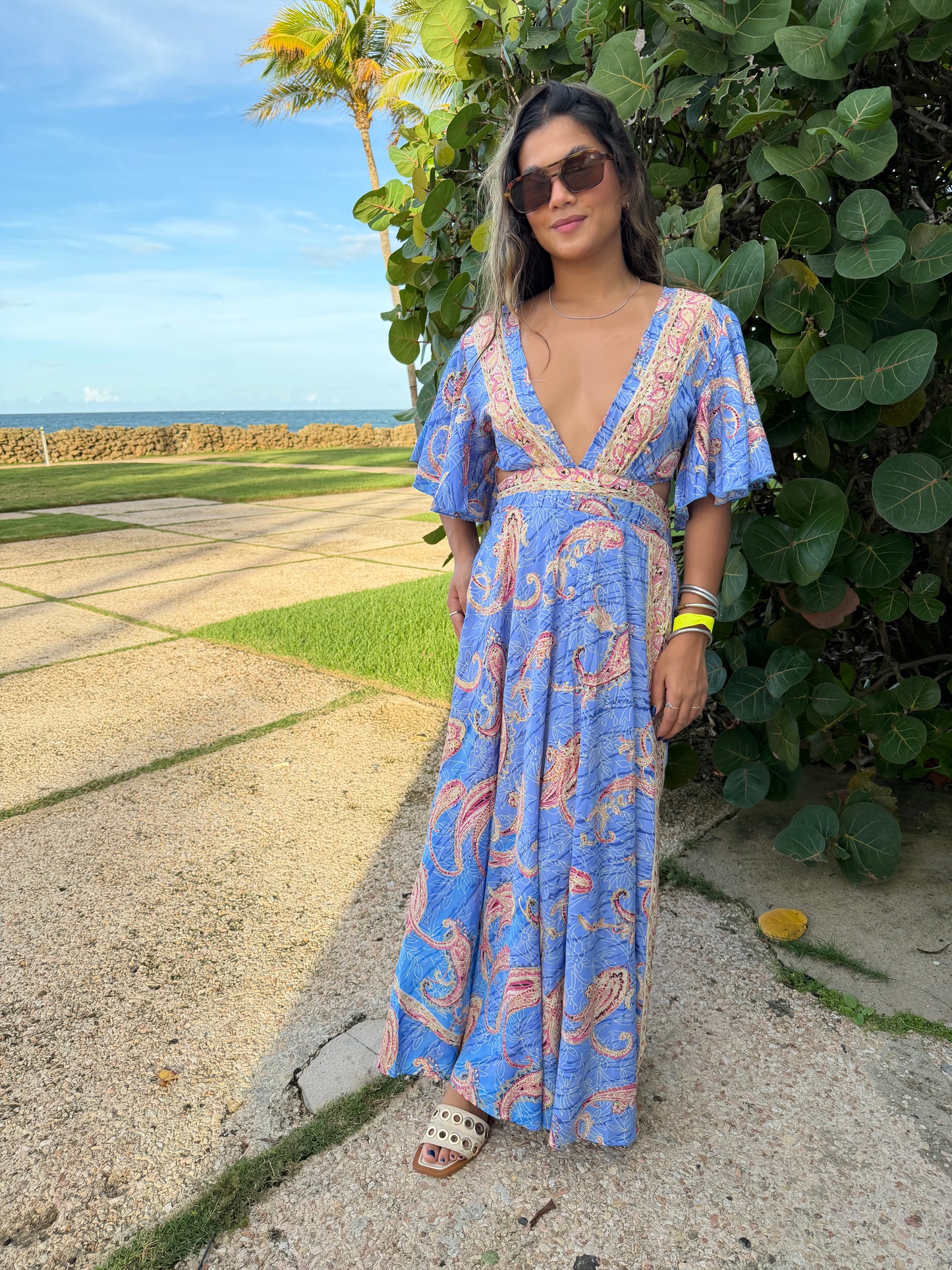 Boho Glam Sky Dress