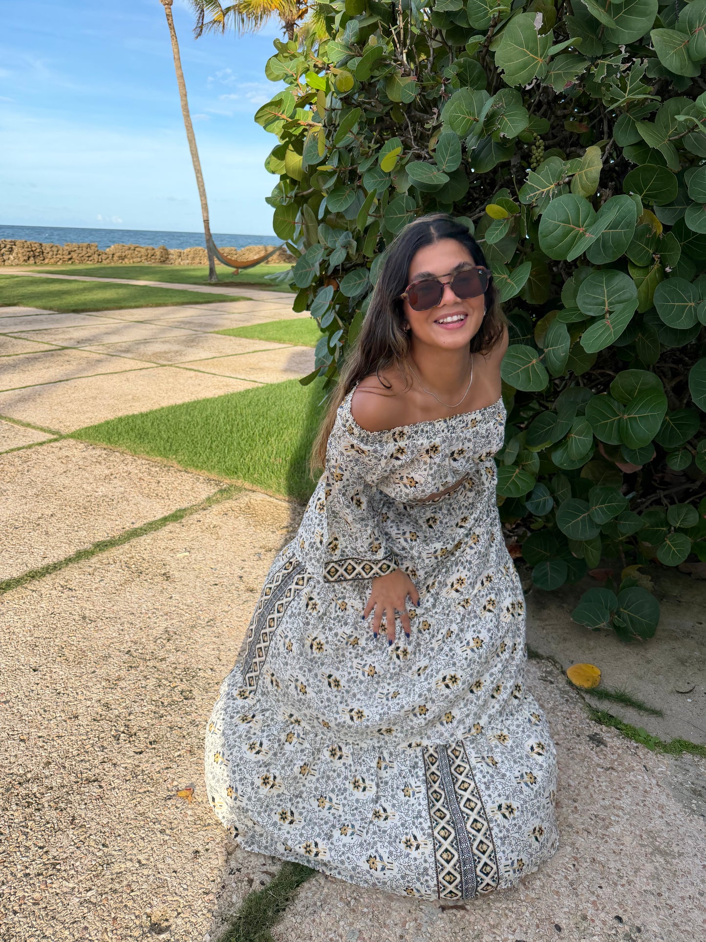 Coastal Goddess Two-Piece Maxi Set