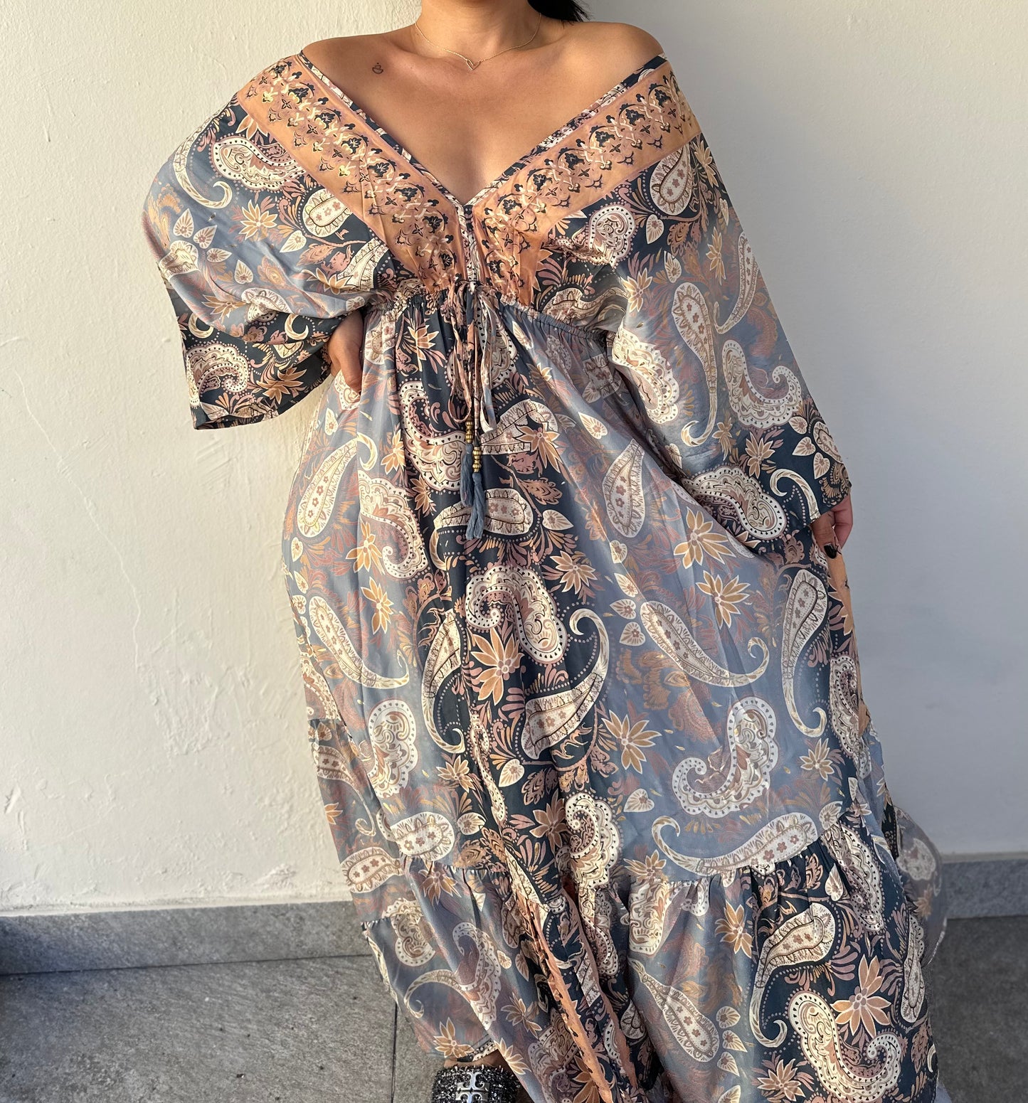 Desert Muse Paisley Maxi Dress