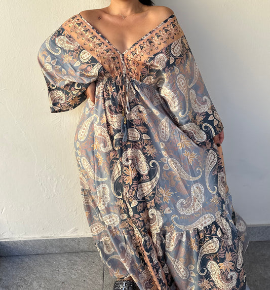 Desert Muse Paisley Maxi Dress